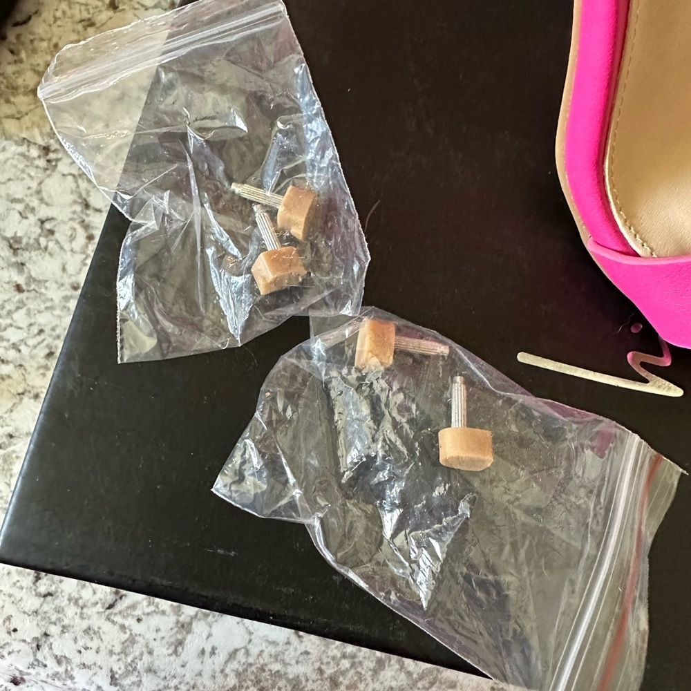 Nicole Miller Neon Pink Shoes